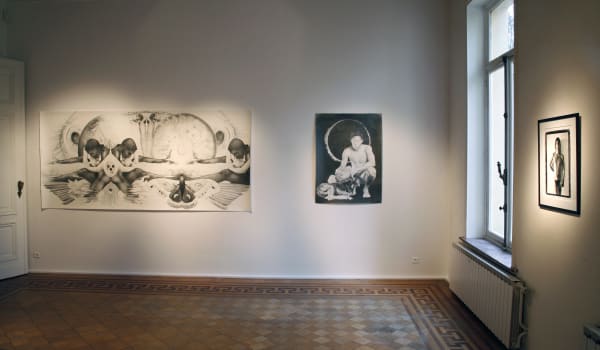 exhibition view 'In my solitude' Aeroplastics, Rue Blanche, 2007-2008. Ph: Vincent Everarts