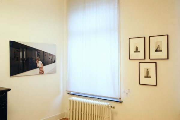 exhibition view 'In my solitude' / Aeroplastics, Rue Blanche, 2007-2008. Ph: Vincent Everarts / works by Pepe Smit, Cindy Sherman