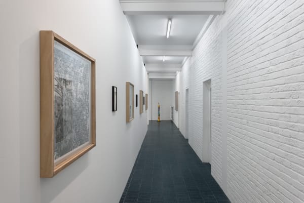 Installation view: Florentine & Alexandre LAMARCHE-OVIZE. 'Hyacinthe' Aeroplastics @ WASHINGTON186, Brussels, 2018. Ph: HV Studio.