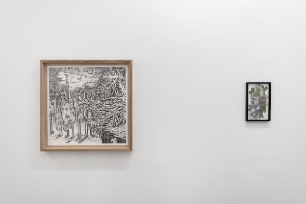 Installation view: Florentine & Alexandre LAMARCHE-OVIZE. 'Hyacinthe' Aeroplastics @ WASHINGTON186, Brussels, 2018. Ph: HV Studio.