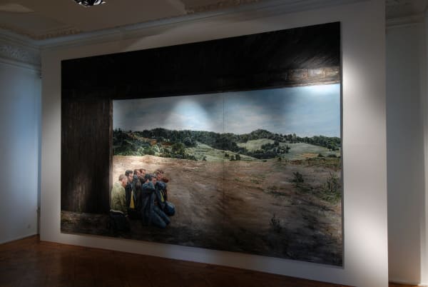 Ronald Ophuis 'Endgame': exhibition view Aeroplastics, Rue Blanche, 2007