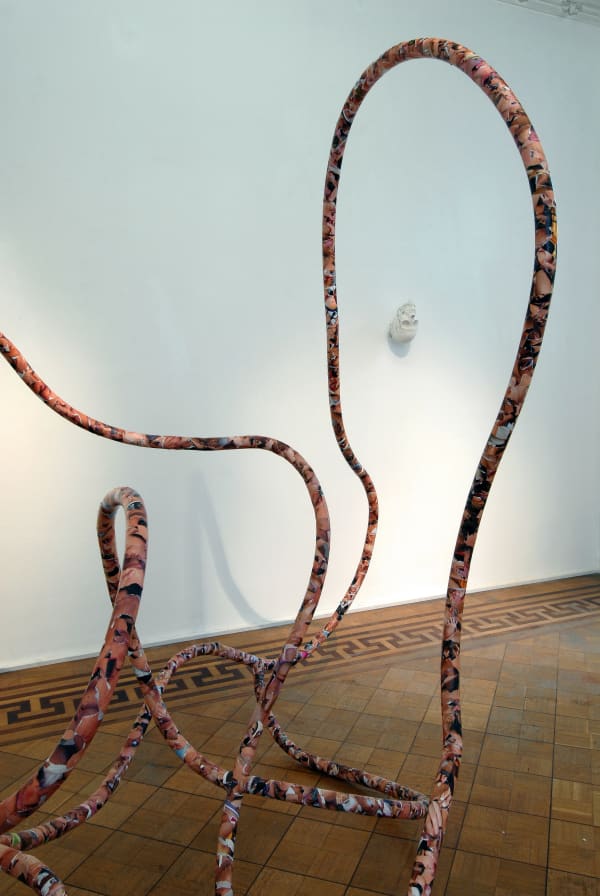 John Isaacs 'You said you would always be there' Aeroplastics @ Rue Blanche Str., Brussels, 2007. Ph: Vincent Everarts