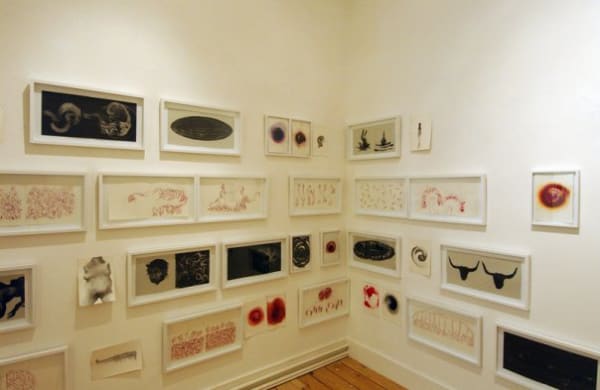 Charley Case 'Now won': exhibition view /Aeroplastics, Rue Blanche Str., Brussels, 2006