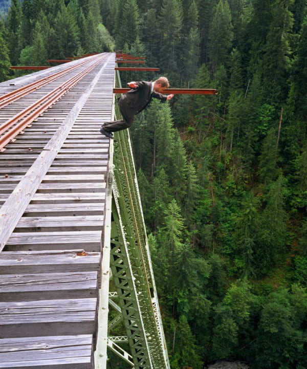 Kerry Skarbakka, Trestle, 2003, color print courtesy: Fifty-One Fine Art Photography, Antwerp