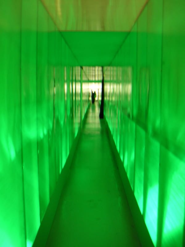 Boost in the Shell - The Pursued: exhibition view at De Bond, Bruges, 2005.