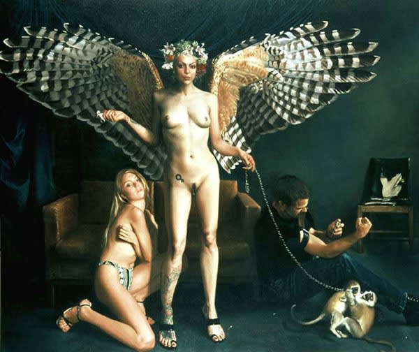 David Nicholson, Recovery, 2003, oil on canvas 240 x 275 cm Courtesy of The Olbricht collection, Essen