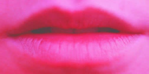 Sam Samore, Lips (pink), 2003, pigment inks on paper. Courtesy galerie Rodolphe Janssen, Brussels