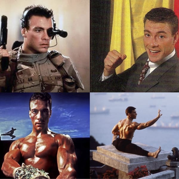 A HOMMAGE TO JEAN-CLAUDE VAN DAMME / special thanks to Marc Duvinage and JCVD fan club