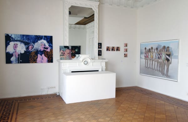 After Nature: exhibition view / Aeroplastics, Rue Blanche str, 2007 / from left to right, works by Jan DE LAURÉ, Michael VAN DEN BASSELAAR