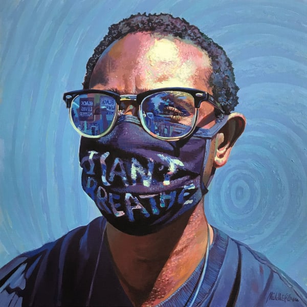 Michelle Fillmore's Mask Series, A reflection of Our community and how it is coping with the pandemic