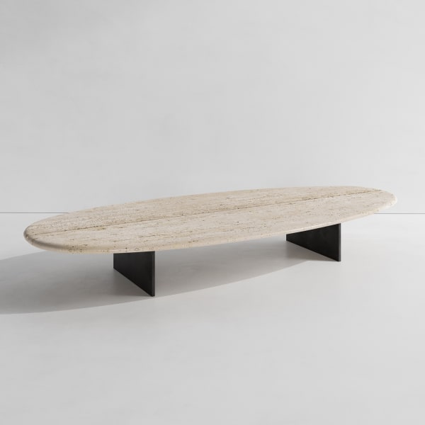 White Pebble Coffee Table