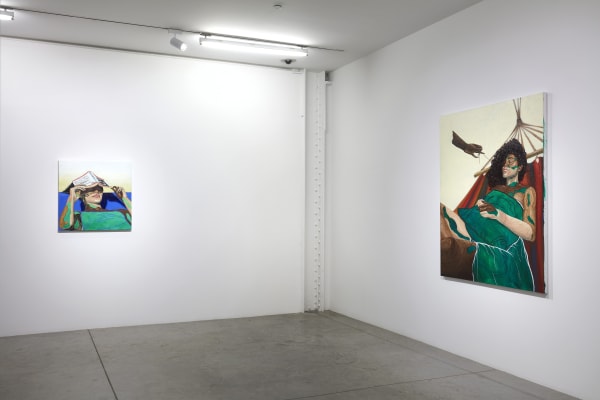 Rugiyatou Jallow: And Her Eyes Were Held by the Sun. albertz benda, New York. October 19 - November 22, 2023. Photo by Thomas Müller.