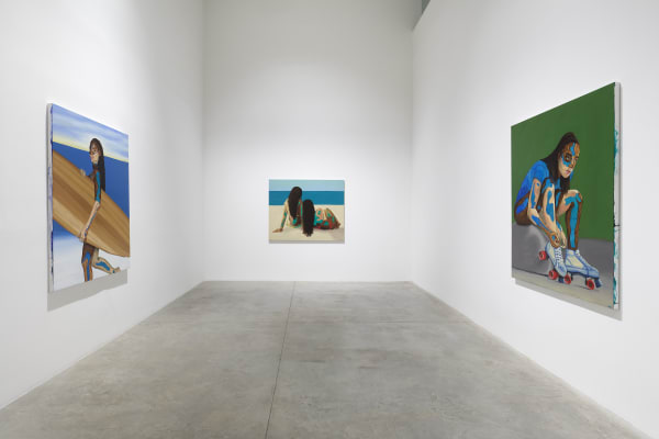 Rugiyatou Jallow: And Her Eyes Were Held by the Sun. albertz benda, New York. October 19 - November 22, 2023. Photo by Thomas Müller.