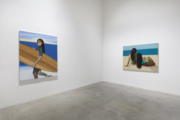 Rugiyatou Jallow: And Her Eyes Were Held by the Sun. albertz benda, New York. October 19 - November 22, 2023. Photo by Thomas Müller.