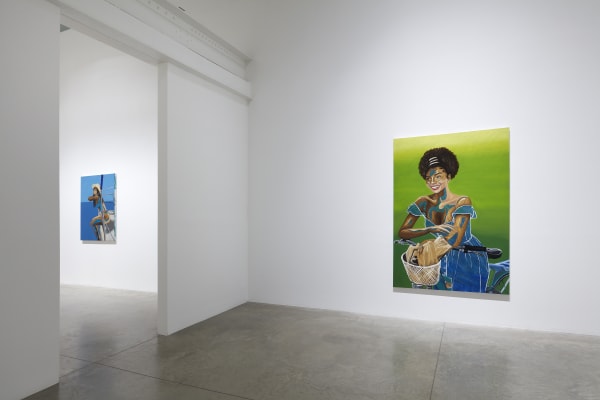 Rugiyatou Jallow: And Her Eyes Were Held by the Sun. albertz benda, New York. October 19 - November 22, 2023. Photo by Thomas Müller.
