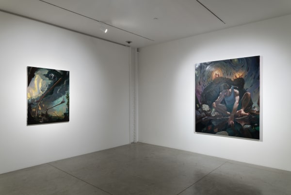 Leo Frontini: On the Corner Of. Feb 6 – March 22, 2025. albertz benda, New York. Photo: Adam Reich.