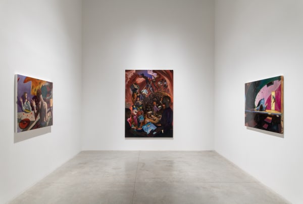 Leo Frontini: On the Corner Of. Feb 6 – March 22, 2025. albertz benda, New York. Photo: Adam Reich.