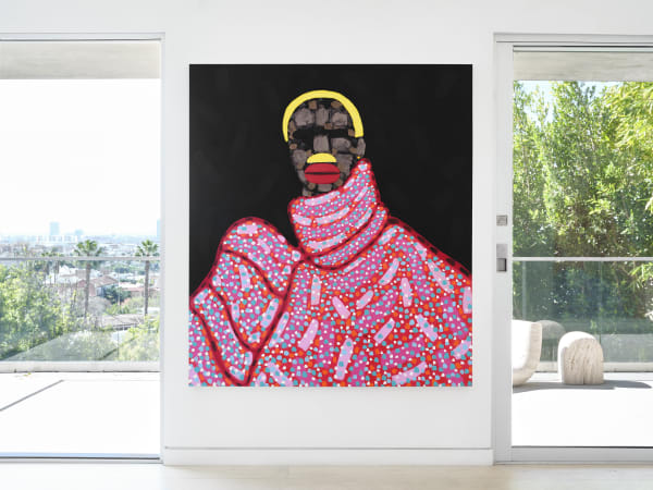 Rafael Baron: Portraits. April 2 - 30, 2022. albertz benda, Los Angeles. Photo: Julian Calero