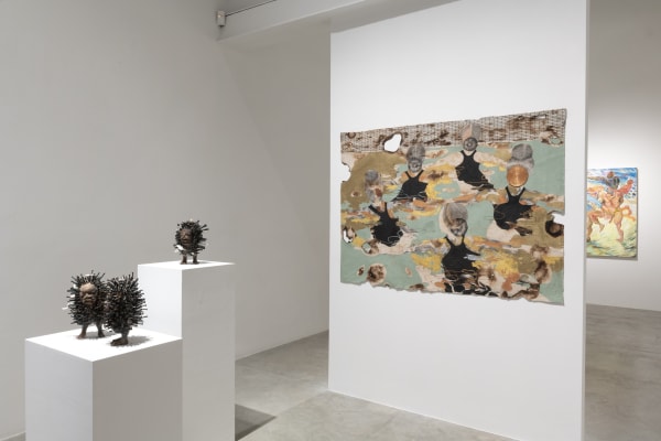 Fragmented Bodies III: Figuring Renewal. albertz benda, New York. September 9 - October 1, 2021. Photo: Adam Reich