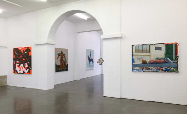 THIS IS AMERICA. Kunstraum Potsdam, Germany. August 7 - September 9, 2021. Photo: Michael Lüder