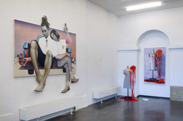 THIS IS AMERICA. Kunstraum Potsdam, Germany. August 7 - September 9, 2021. Photo: Michael Lüder