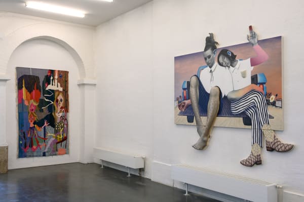 THIS IS AMERICA. Kunstraum Potsdam, Germany. August 7 - September 9, 2021. Photo: Michael Lüder