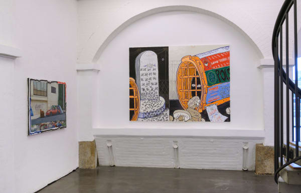 THIS IS AMERICA. Kunstraum Potsdam, Germany. August 7 - September 9, 2021. Photo: Michael Lüder