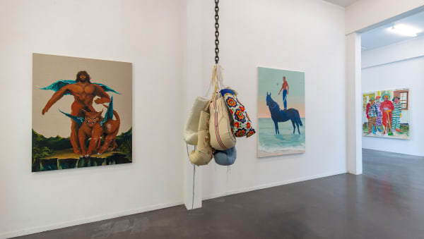 THIS IS AMERICA. Kunstraum Potsdam, Germany. August 7 - September 9, 2021. Photo: Michael Lüder
