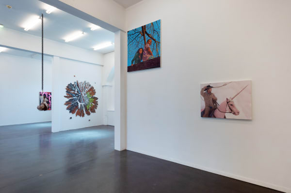 THIS IS AMERICA. Kunstraum Potsdam, Germany. August 7 - September 9, 2021. Photo: Michael Lüder