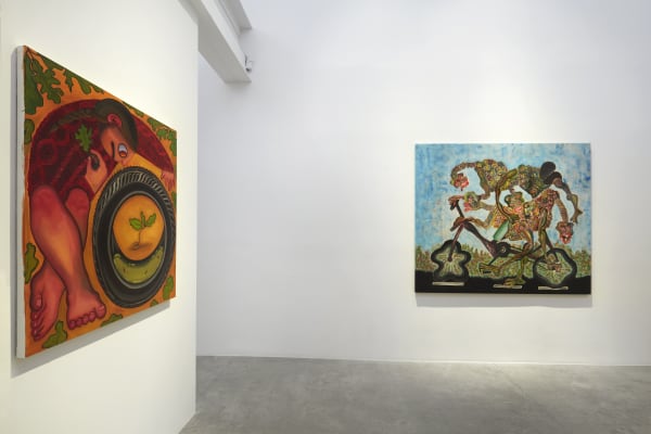 Fragmented Bodies II: Fluidity in Form. albertz benda, New York. June 24 - July 31, 2021. Photo: Thomas Müller