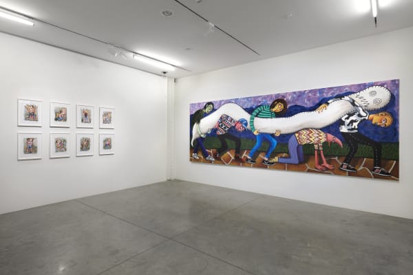 Fragmented Bodies II: Fluidity in Form. albertz benda, New York. June 24 - July 31, 2021. Photo: Thomas Müller