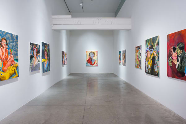 Installation view: Tadanori Yokoo: Death and Dreams. September 6 – October 13, 2018. albertz benda, New York