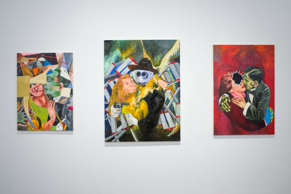 Installation view: Tadanori Yokoo: Death and Dreams. September 6 – October 13, 2018. albertz benda, New York