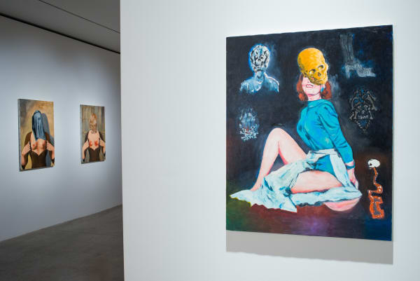 Installation view: Tadanori Yokoo: Death and Dreams. September 6 – October 13, 2018. albertz benda, New York