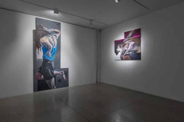 Rainer Fetting: Taxis, Monsters and the Good Old Sea (installation view). albertz benda, new york