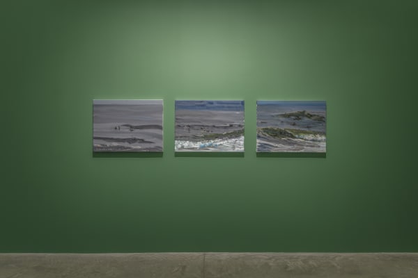 Rainer Fetting: Taxis, Monsters and the Good Old Sea (installation view). albertz benda, new york