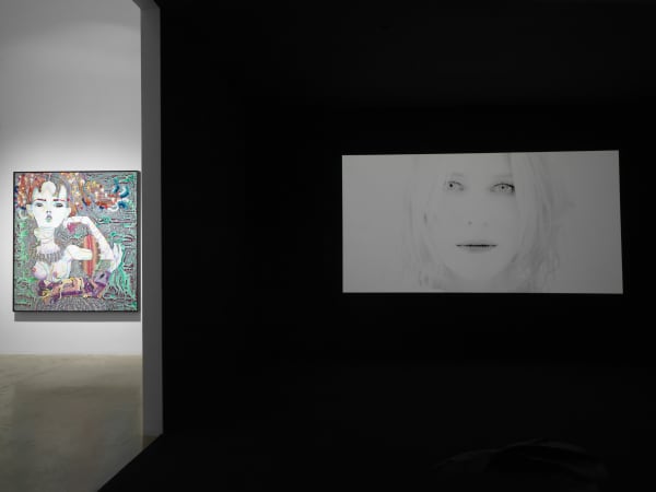 Del Kathryn Barton: r u a bunny? (installation view). albertz benda, New York. Photo by Chris Burke Studio