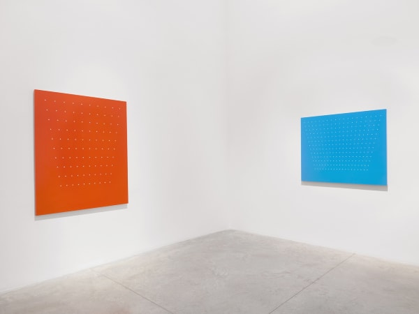 Tess Jaray: THE LIGHT SURROUNDED, installation view. Photo by Christopher Burke Studio