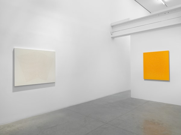 Tess Jaray: THE LIGHT SURROUNDED, installation view. Photo by Christopher Burke Studio