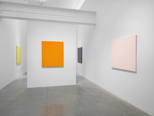 Tess Jaray: THE LIGHT SURROUNDED, installation view. Photo by Christopher Burke Studio