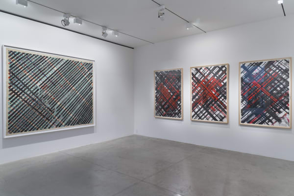 Ed Moses: Painting as Process (installation view). September 8 - October 15, 2016. Albertz Benda, New York.