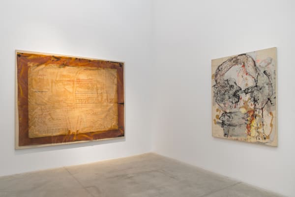 Ed Moses: Painting as Process (installation view). September 8 - October 15, 2016. Albertz Benda, New York.