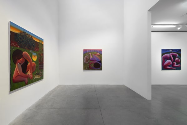 Natalie Wadlington: Front Yards, Back Yards. September 9 - October 8th, 2022. albertz benda, New York. Photo: Thomas Mueller