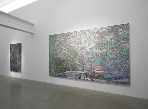 Ena Swansea: New Paintings (installation image). Photo by Christopher Burke Studio