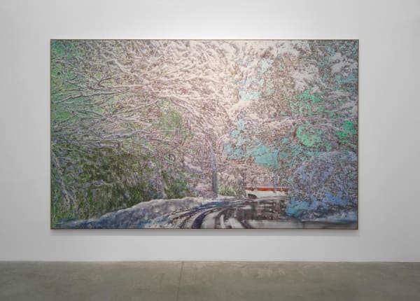 Ena Swansea: New Paintings (installation image). Photo by Christopher Burke Studio