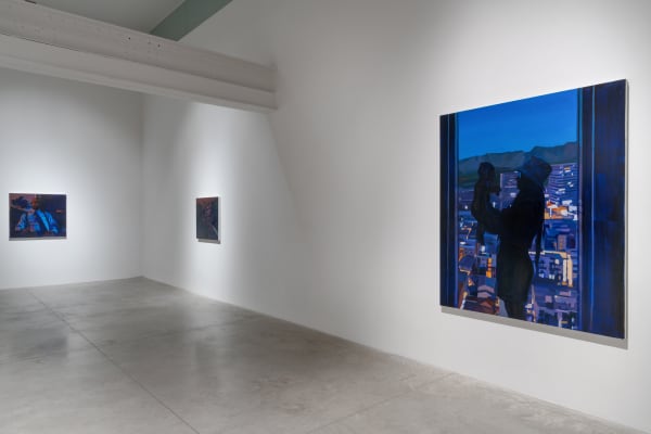 Kevin Brisco Jr.: Footsteps in the Dark. albertz benda, New York. October 13 - November 12, 2022. Photo by Adam Reich