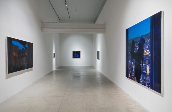 Kevin Brisco Jr.: Footsteps in the Dark. albertz benda, New York. October 13 - November 12, 2022. Photo by Adam Reich