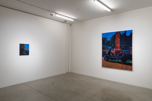 Kevin Brisco Jr.: Footsteps in the Dark. albertz benda, New York. October 13 - November 12, 2022. Photo by Adam Reich