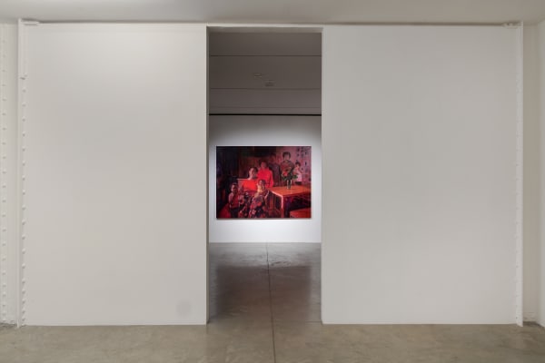 Kevin Brisco Jr.: Footsteps in the Dark. albertz benda, New York. October 13 - November 12, 2022. Photo by Adam Reich