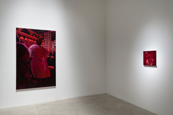 Kevin Brisco Jr.: Footsteps in the Dark. albertz benda, New York. October 13 - November 12, 2022. Photo by Adam Reich